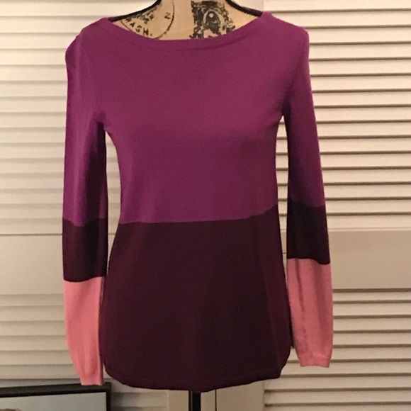 Talbots Color Block Sweater - Picture 2 of 4